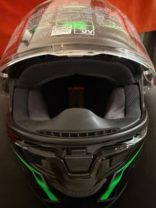 Casco Shoei NXR2 Prologue TC4 Verde/Negro/Plata