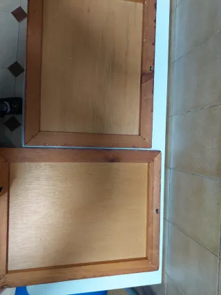 2 Cuadros Antiguos Monasterio de Piedra