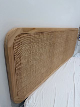 Cabecero de ratán para cama de 150