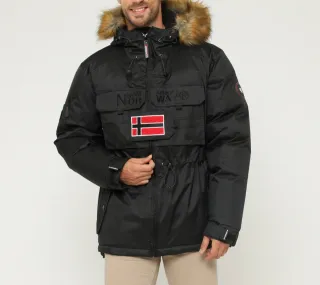 Anorak Chico Bantouna Norway Negro.