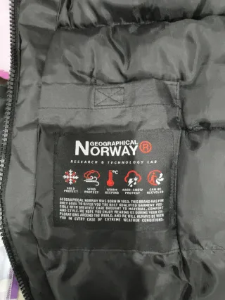 Anorak Chico Bantouna Norway Negro.