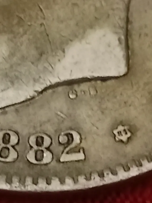 España 5 Pesetas España 1882 sobrefecha 1881 Rara