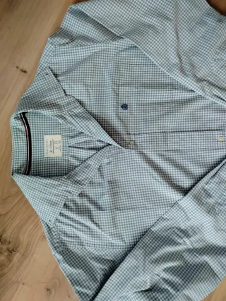 Camisa hombre CORTEFIEL cuadros Talla L