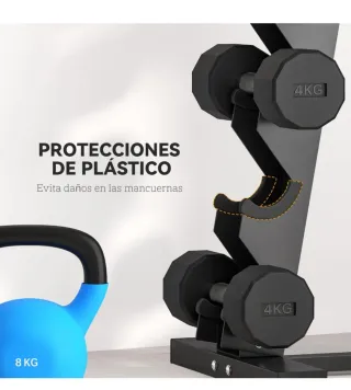 Soporte para mancuernas.