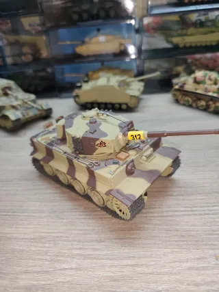 Miniatura Carro de combate Tiger I Tanque Maqueta