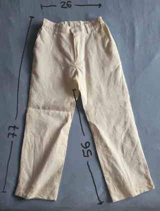 Traje comunión niño beige y dorado