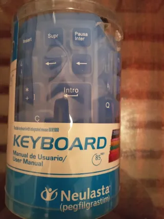 Teclado USB Portátil de silicona