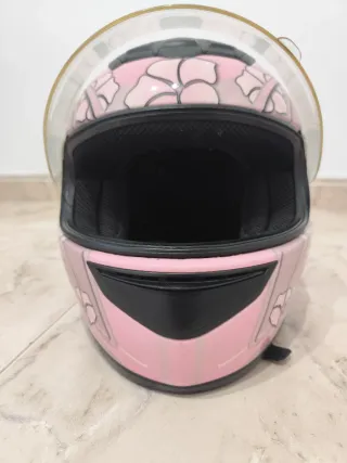 Casco Ls2 FF 350.6 Flores Rosas