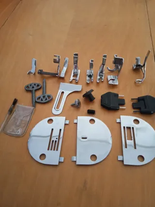 Prensatelas y accesorios para máquina de coser