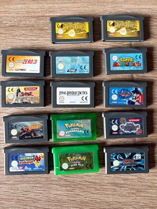Lote 12 Juegos Game Boy Advance SP
