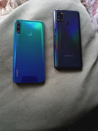 Lote 2 cellulari Huawei P40 E Lite e Samsung A21s