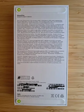 iPhone 15 Pro Black Titanium 256GB precintado