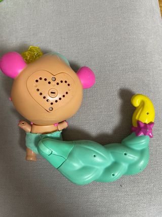 Set 3 muñecas bellies beasties y biberón