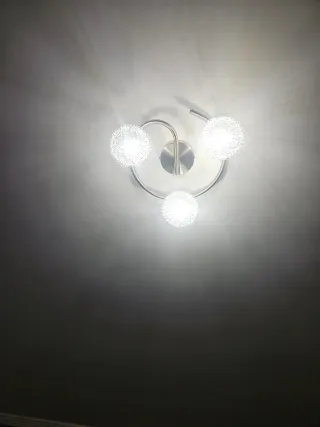 Lámpara de techo moderna 3 luces 28 cm