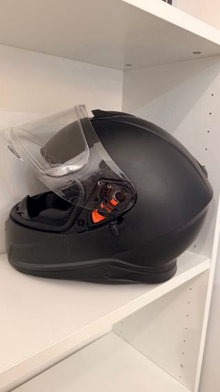 Casco integral MT Thunder 3+visor solar+funda