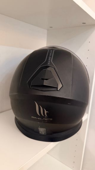 Casco integral MT Thunder 3+visor solar+funda