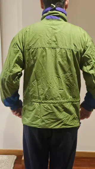 Cazadora Patagonia Verde y Azul