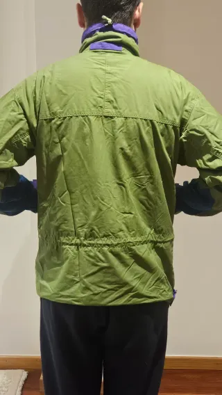 Cazadora Patagonia Verde y Azul