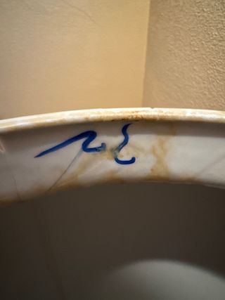 Jarrón Chino Cerámica Decorado