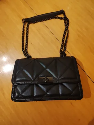 Bolso Negro Stradivarius