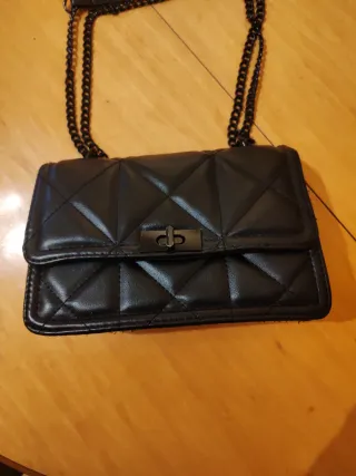 Bolso Negro Stradivarius