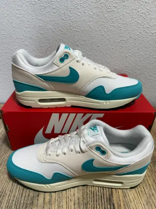 Nike Air Max 1 Teal Blanco