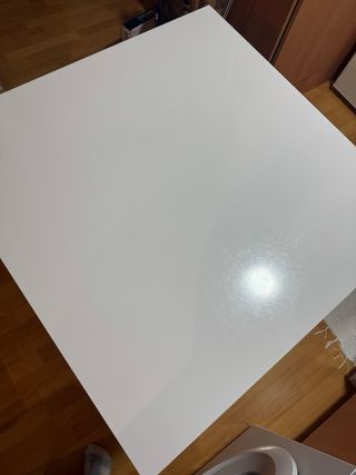 Mesa plegable Ikea 90/180x90 blanca