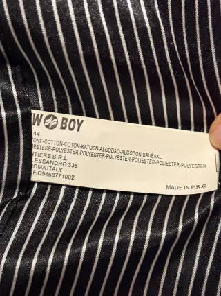 Giacca elegante uomo nera tg 44