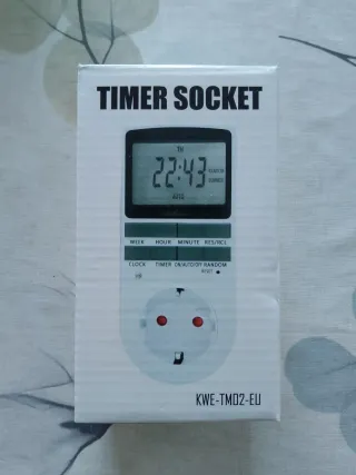 Temporizador Digital Enchufe KWE-TM02-EU