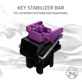 Teclado Razer Huntsman Mercury Edition