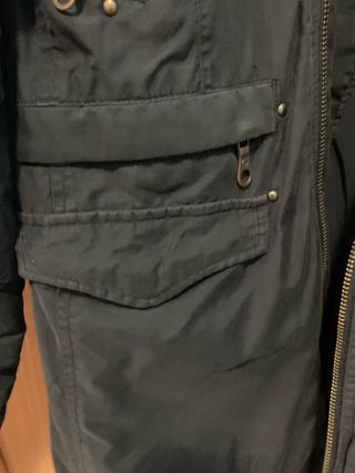 Abrigo Firetrap Negro Talla L