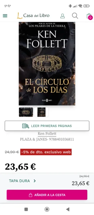 El círculo de los días