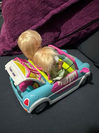 Barriguitas Coche Azul Muñecas