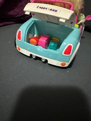 Barriguitas Coche Azul Muñecas