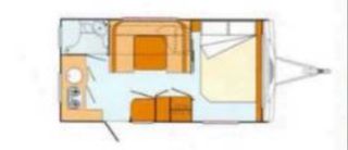 Caravana Sun Roller Portofino 750kg