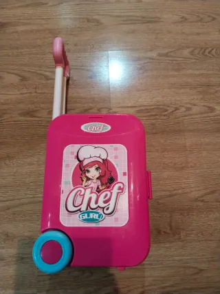 Maleta Cocinita Chef Rosa