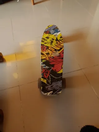 Skateboarding colorido