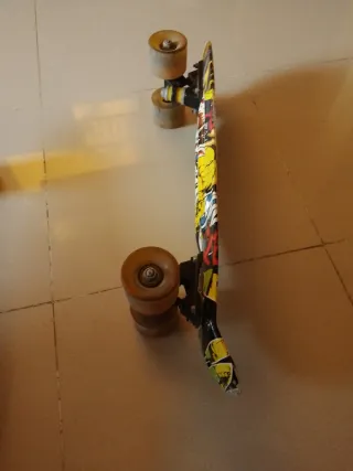 Skateboarding colorido