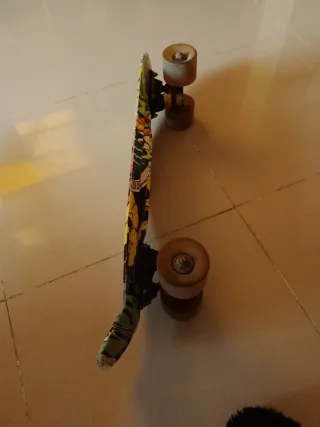 Skateboarding colorido