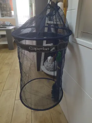 Rejón/Red de pesca plegable