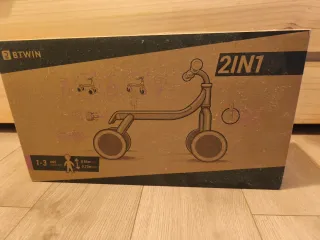 Triciclo correpasillos 2 en 1 Btwin