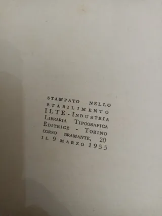 Libretto La Banca Edizione 1955