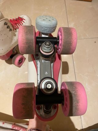 Patines de 4 ruedas y bolsa patines