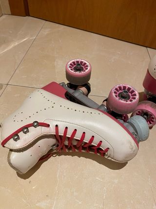 Patines de 4 ruedas y bolsa patines