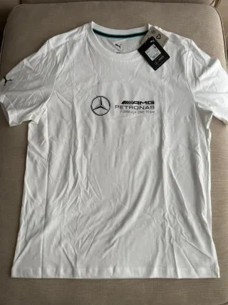 Camiseta Mercedes-AMG Petronas F1 Blanca
