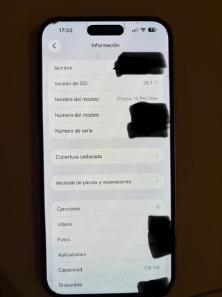 iPhone 14 pro max 128 g