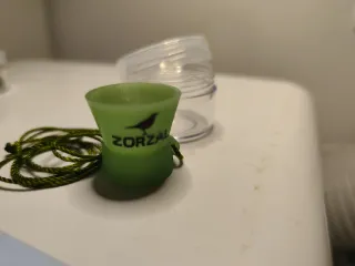 Reclamo Zorzal verde con cuerda