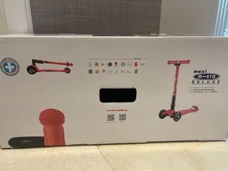 Patinete Maxi Micro Infantil Rojo