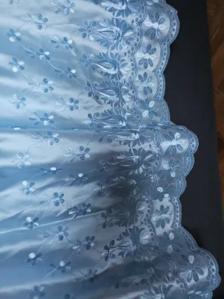 Hermoso Edredón de Microfibra Azul