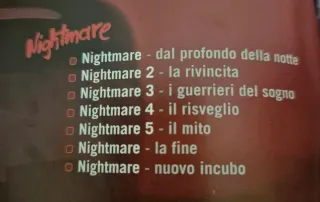 Cofanetto DVD Nightmare The Ultimate Collection